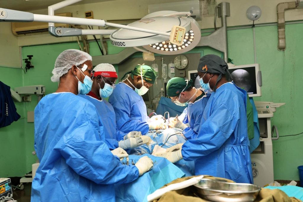 Abdulswamad Shariff Nassir Hails Global Neurosurgery Partnership at Coast General Hospital