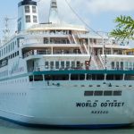 World’s biggest floating University, MV World Odyssey docks at the port of Mombasa