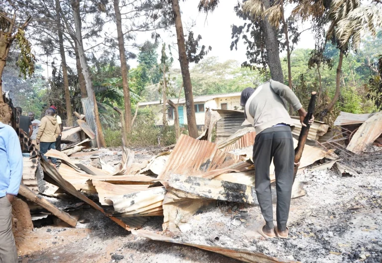 Fire Ravages Bondo Junction, Traders Count Heavy Losses