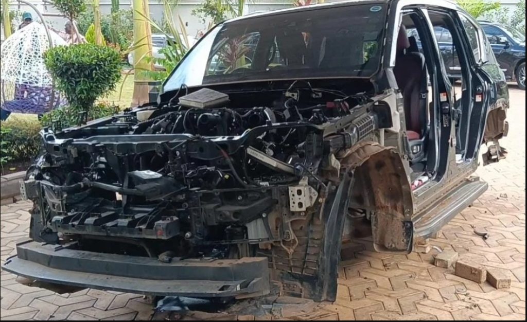 Lexus Worth KSh 35 Million Stripped in Daring Overnight Raid in Kirinyaga