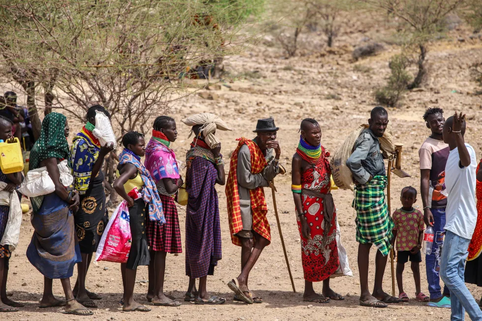 Drought leaves people hungry in Kenya as their livestock die