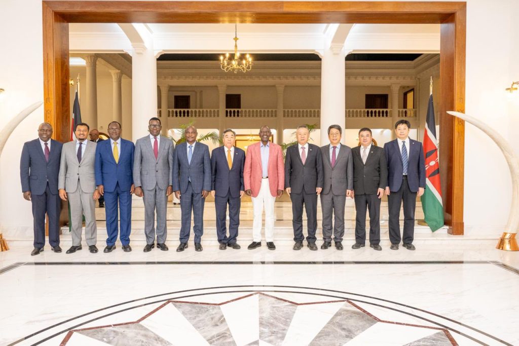 Ruto Meets Chinese Firm Ahead of SGR Extension Launch