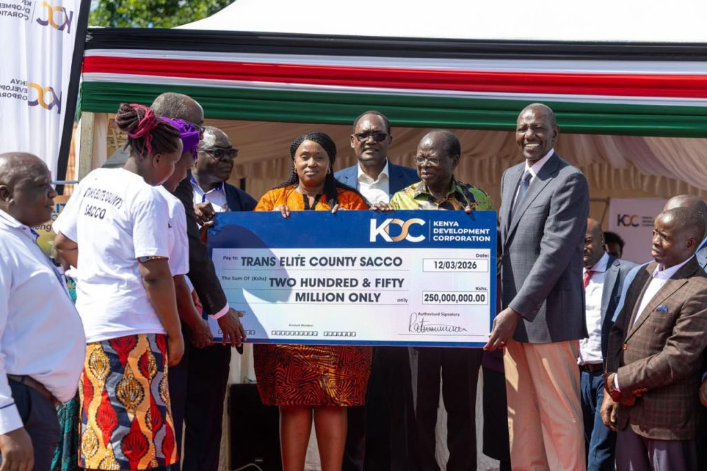 GOVERNMENT BOOSTS SACCO FINANCING WITH KSH250 MILLION SUPPORT
