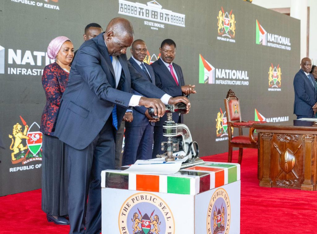 Ruto Signs National Infrastructure Fund Bill to Boost Kenya’s Development Projects
