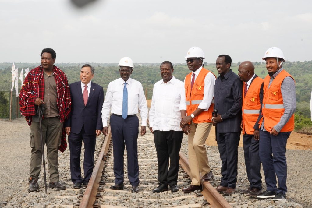 William Ruto has officially launched the long-awaited extension of the Standard Gauge Railway (SGR) from Naivasha to Malaba
