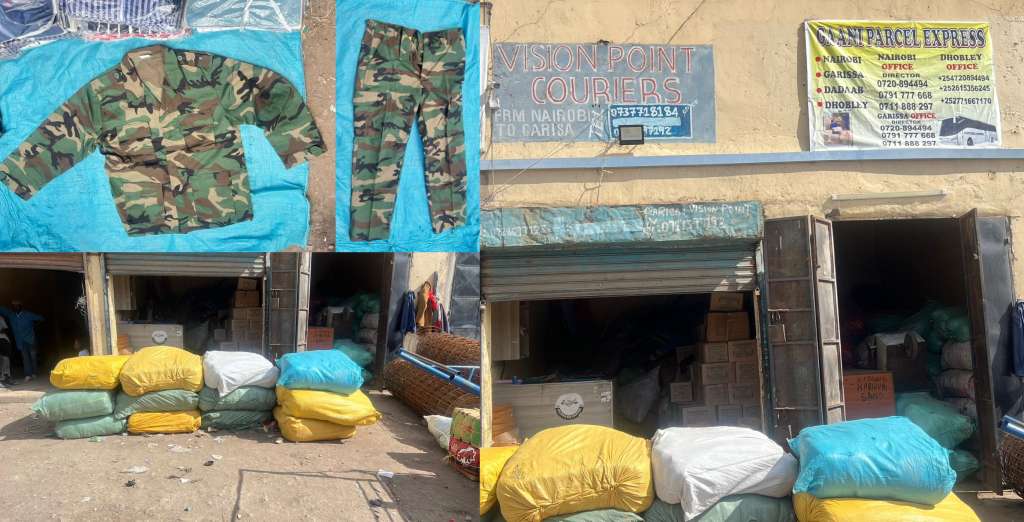 DCI, ATPU Intercept Al-Shabaab Uniform Shipment in Nairobi Crackdown