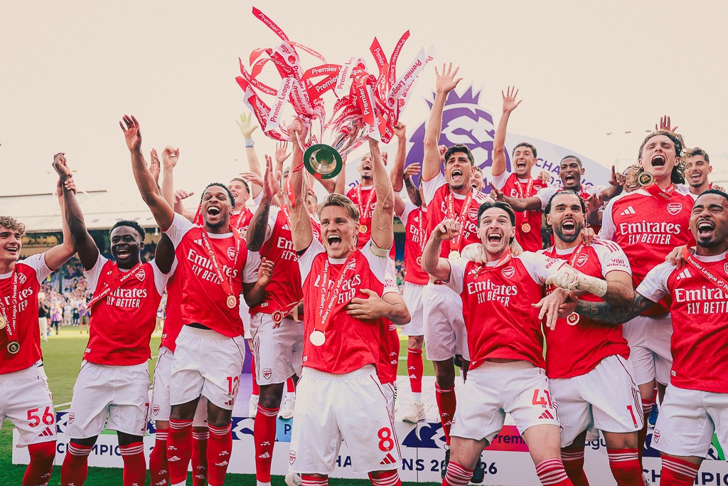Arsenal End 22-Year Wait to Win Premier League Title
