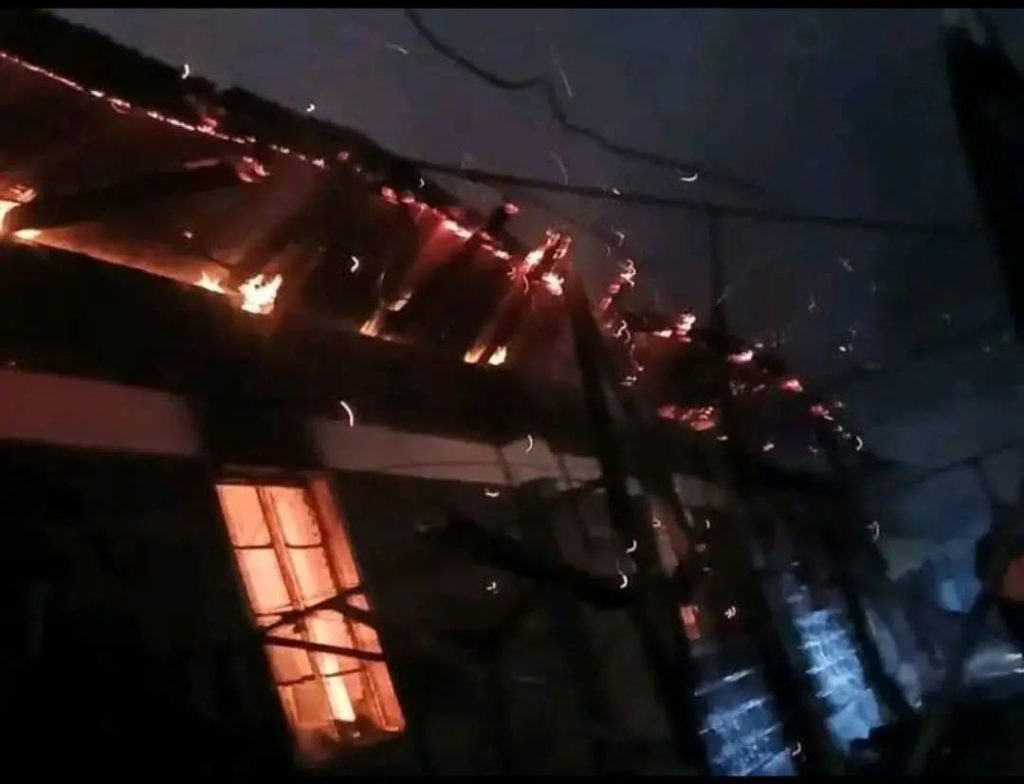 Panic as Dormitory Fire Breaks Out at Gacharage Girls High School in Murang’a