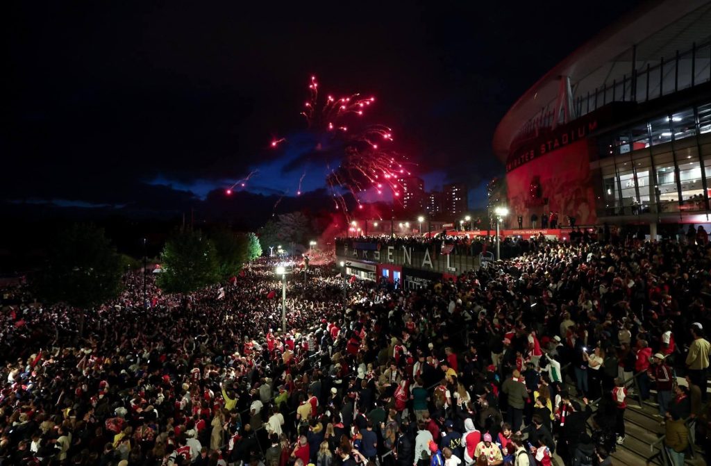 North London Erupts as Arsenal Fans Celebrate Historic Premier League Triumph