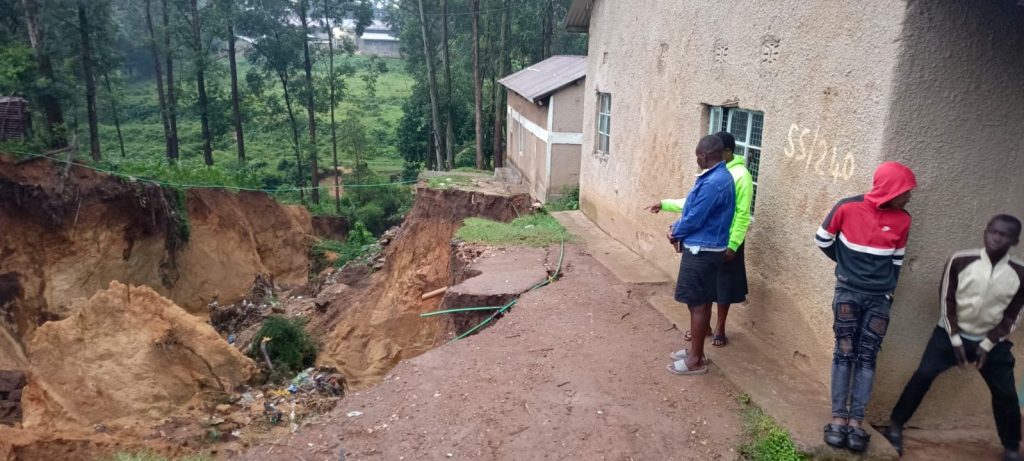 Panic in Kakamega as Soil Erosion Destroys Homes in Jamumbo Scheme
