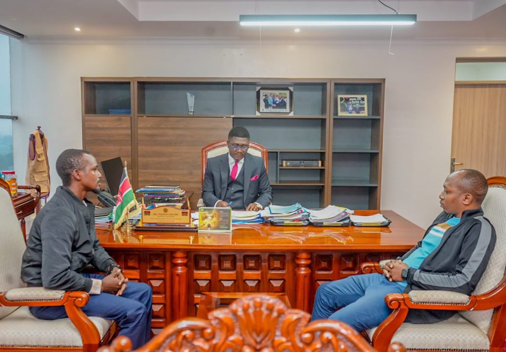 Baraka Chula Meets Fikirini Jacobs After 500km Awareness Walk