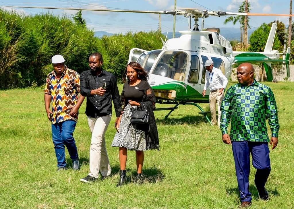 EDWIN SIFUNA, RIGATHI GACHAGUA AMONG LEADERS ATTENDING MAMA ANNAH NDUNG’U’S FINAL SEND-OFF.