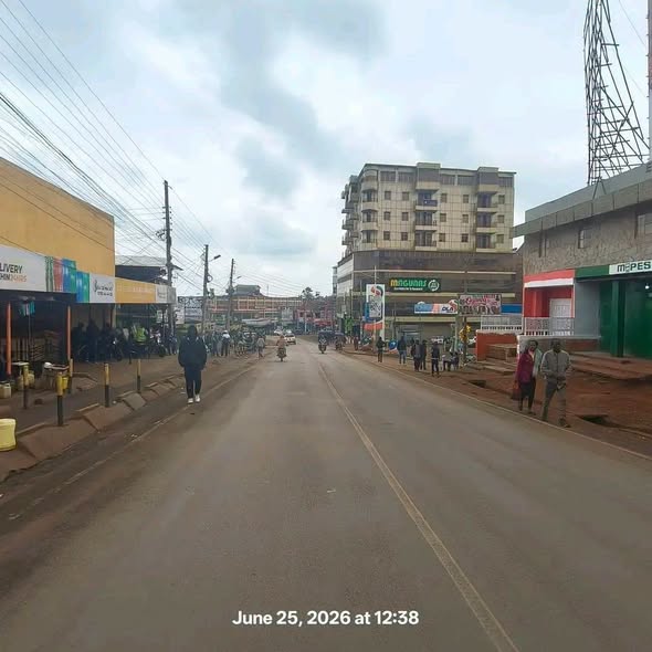 Heavy Security Deployment Keeps Embu Calm as Businesses Operate Cautiously During Gen Z Anniversary Demonstrations