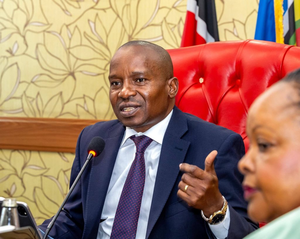 Joint Cabinet Committee Reviews Government Programmes at Harambee House Annex