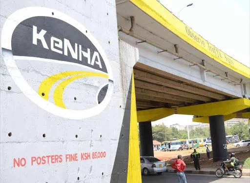 KeNHA Announces 24-Hour Closure of Mombasa Road Section for Footbridge Installation