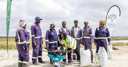 Konza Technopolis Deploys Drone Technology to Restore 1,000 Acres of Degraded Savannah