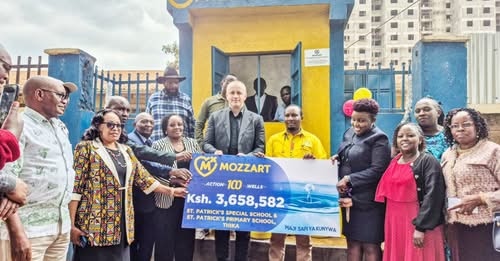 Mozzart Bet Commissions Solar-Powered Borehole at Thika Special School
