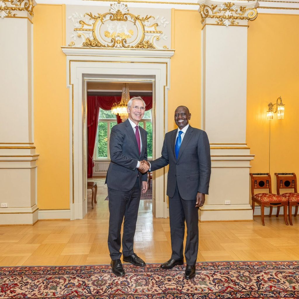 Ruto holds talks with Norway’s Finance Minister Jens Stoltenberg during European tour