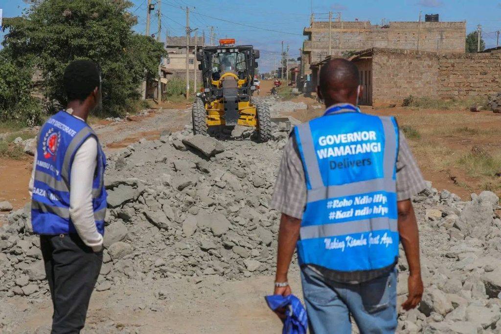 Wamatangi shifts focus to rural roads in push to unlock Kiambu’s local economies
