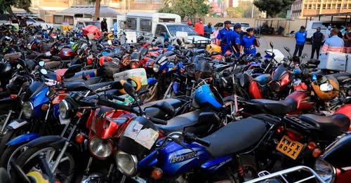 Security Officers Recover Eight Stolen Motorcycles Destined for Tanzania