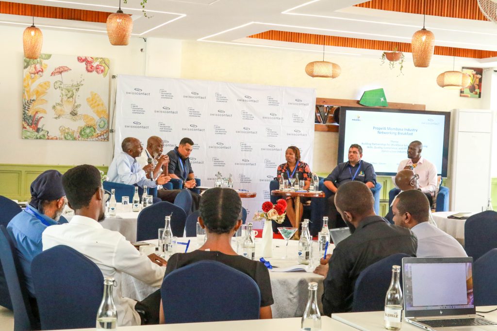 Swisscontact Launches Industry-Led Skills Development Programme in Mombasa to Bridge Skills Gap