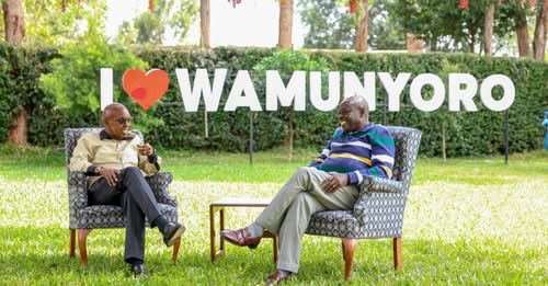 Gachagua Hosts Jimi Wanjigi for High-Level Talks on Opposition Unity and Liberation Agenda