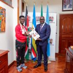 Government Honors Skating Champion Kevin Kiarie After Continental Triumph