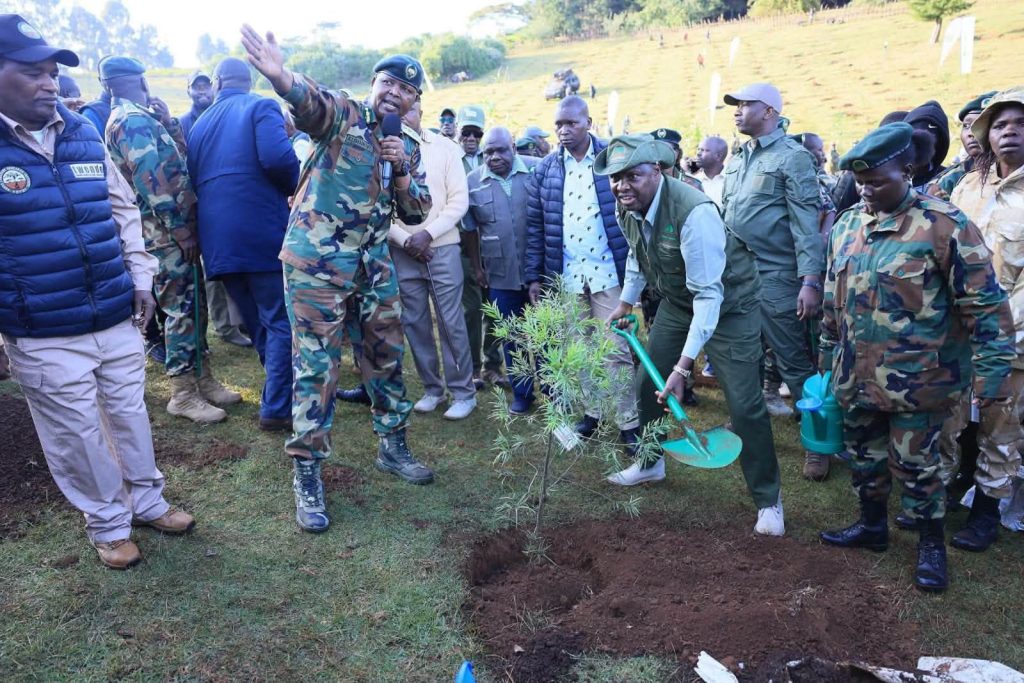Head of Public Service Felix Koskei Leads Tree Planting Drive in Elgeyo Marakwet