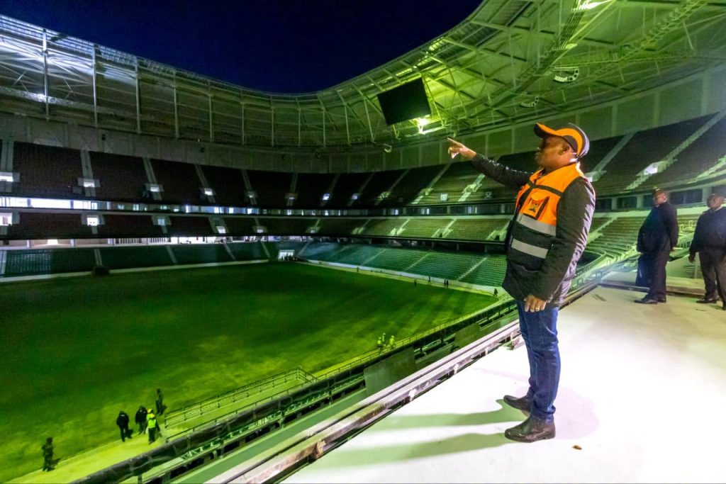 Kindiki Hails Rapid Progress of Raila Odinga International Stadium Ahead of AFCON 2027