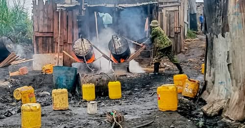 Police Seize 13,000 Litres of Illicit Ethanol in Major Thika Crackdown