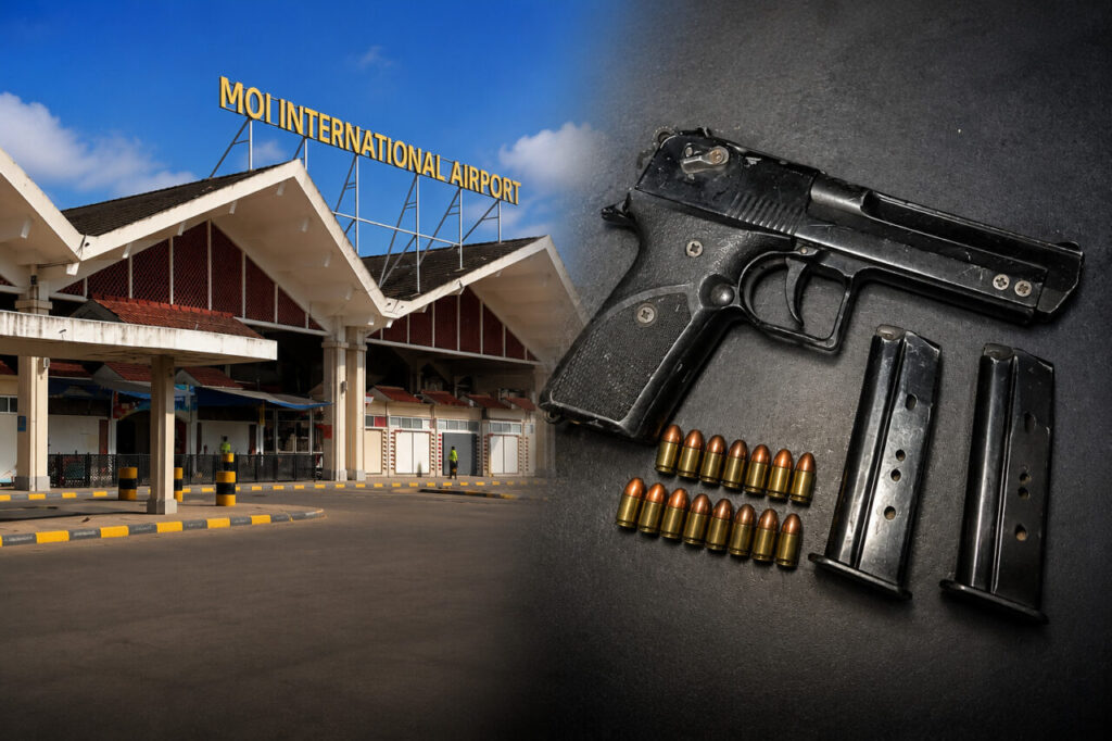 Security Agencies Probe Loaded Pistol Found in Dustbin at Moi International Airport