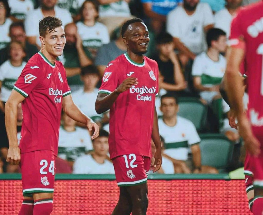 JOB OCHIENG LIGHTS UP LA LIGA AS REAL SOCIEDAD EDGE ELCHE 3-2
