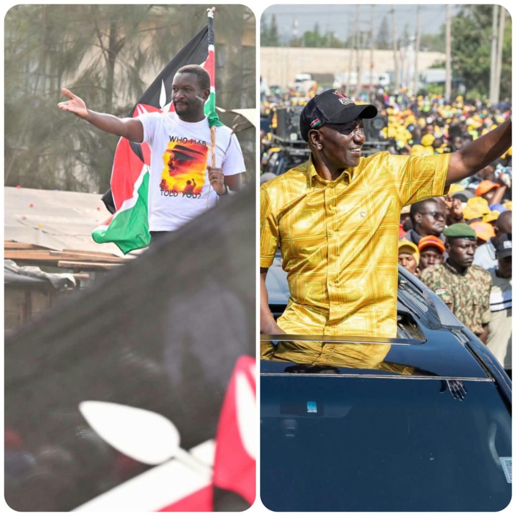 RUTO HITS BACK AT SIFUNA OVER POLICE HOUSING PROMISE